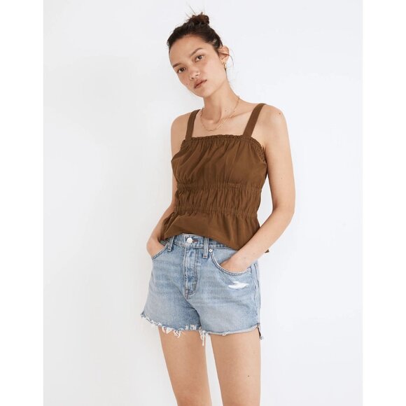 NEW Madewell High Rise Relaxed Denim Shorts 25 - Picture 2 of 10